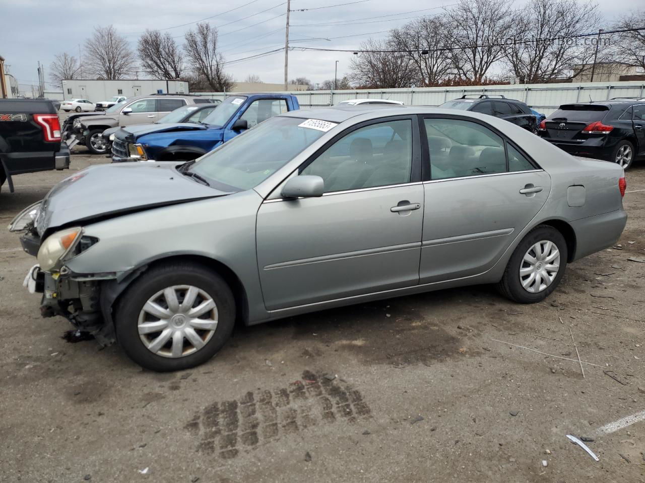 2005 Toyota Camry Le Серый vin: 4T1BE32K85U605941