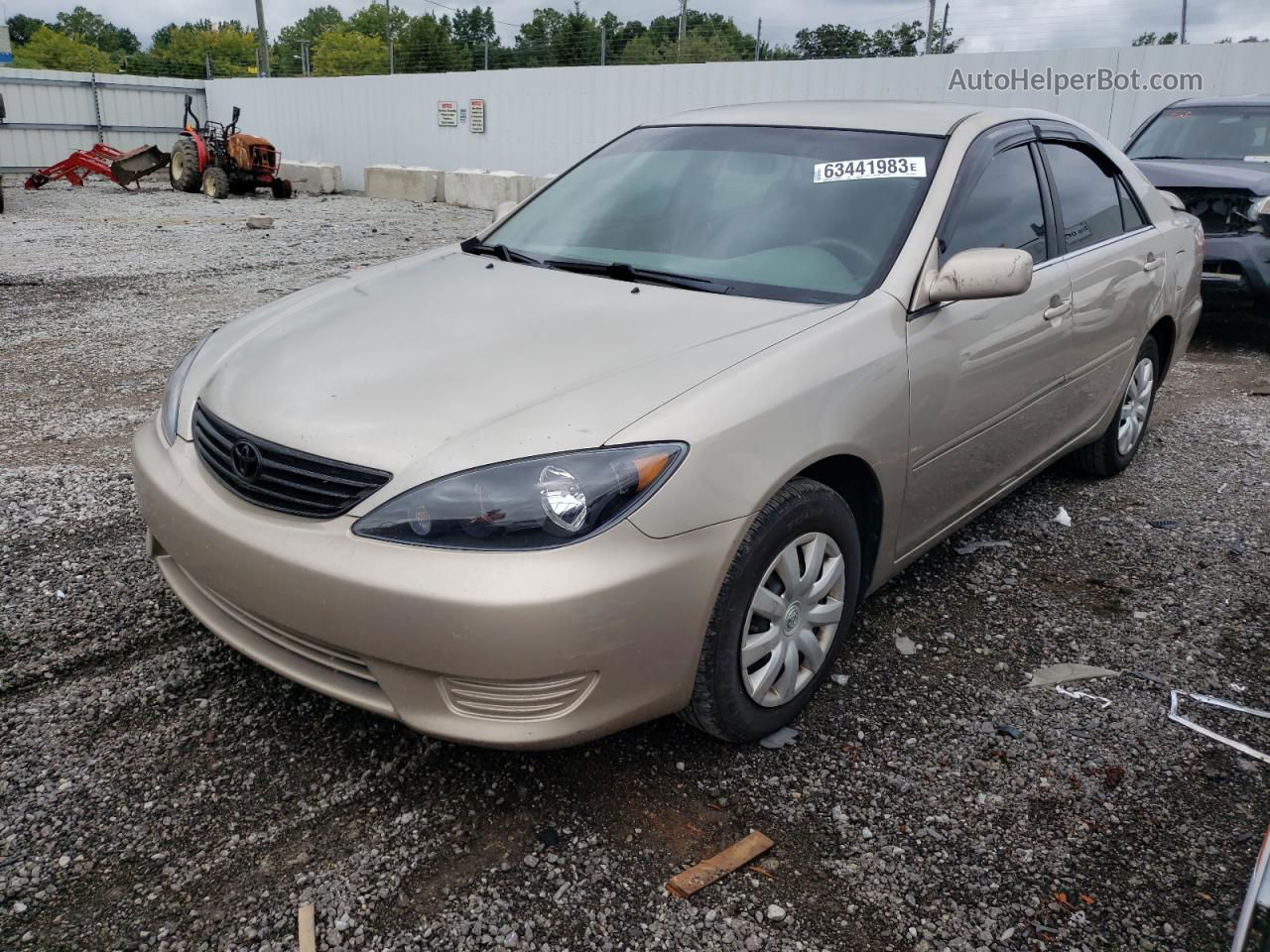 2005 Toyota Camry Le Бежевый vin: 4T1BE32K95U083630