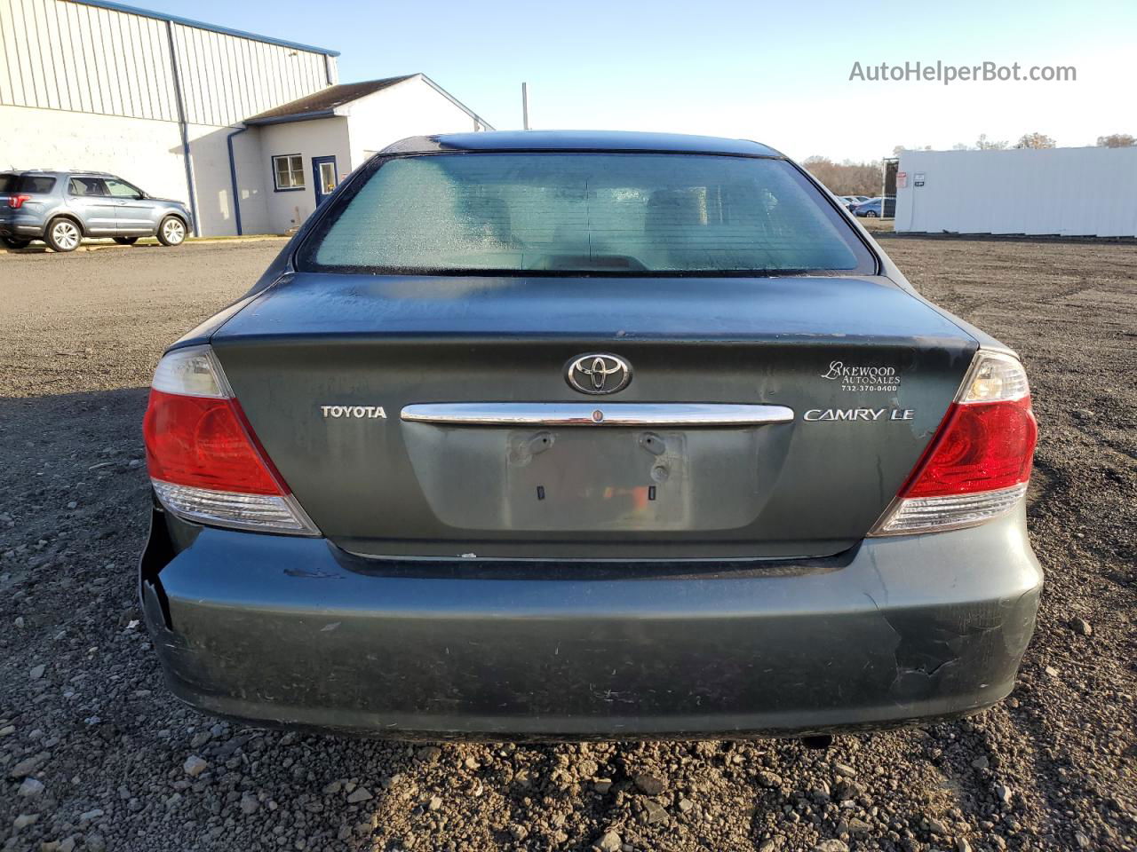 2005 Toyota Camry Le Зеленый vin: 4T1BE32K95U094269