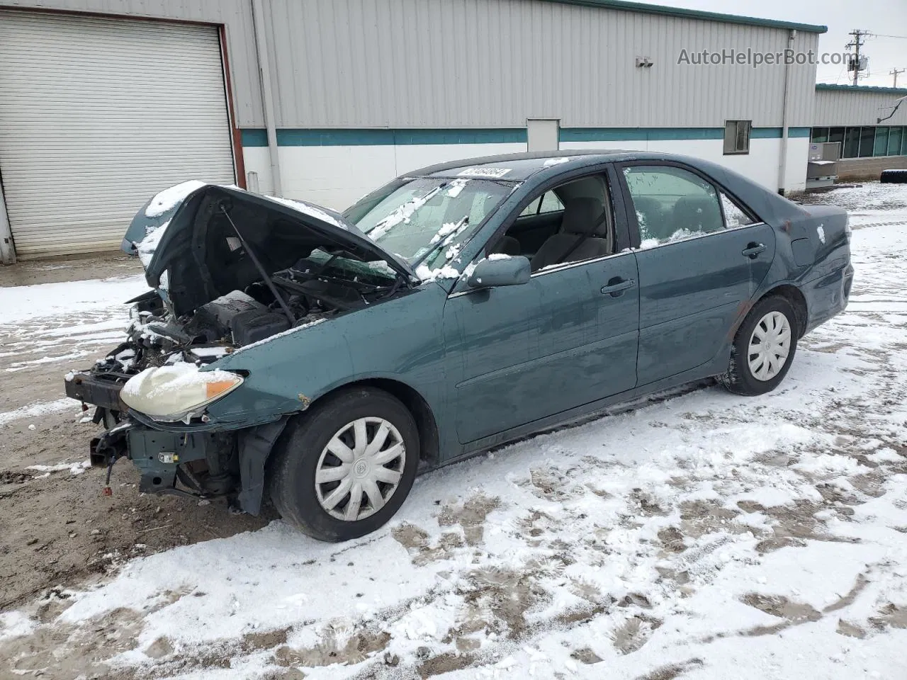 2005 Toyota Camry Le Зеленый vin: 4T1BE32KX5U067100