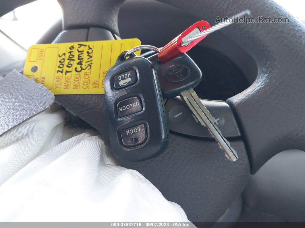 2005 Toyota Camry Std/le/se/xle Silver vin: 4T1BE32KX5U412898