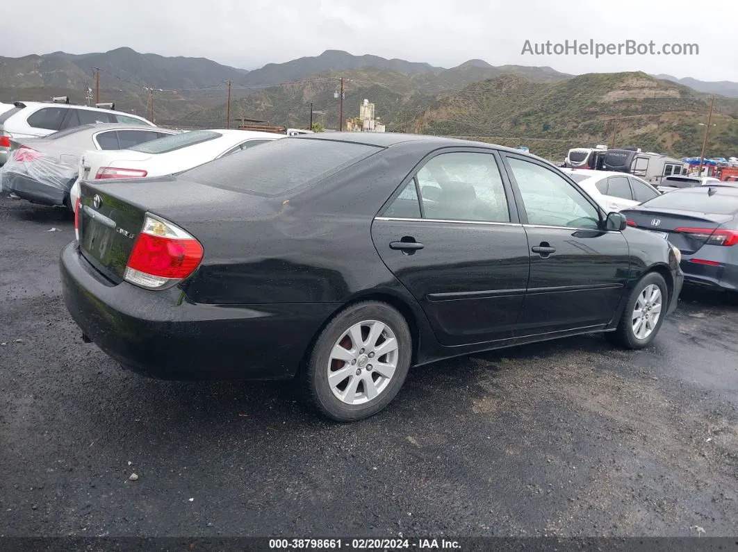 2005 Toyota Camry Le Black vin: 4T1BE32KX5U420645