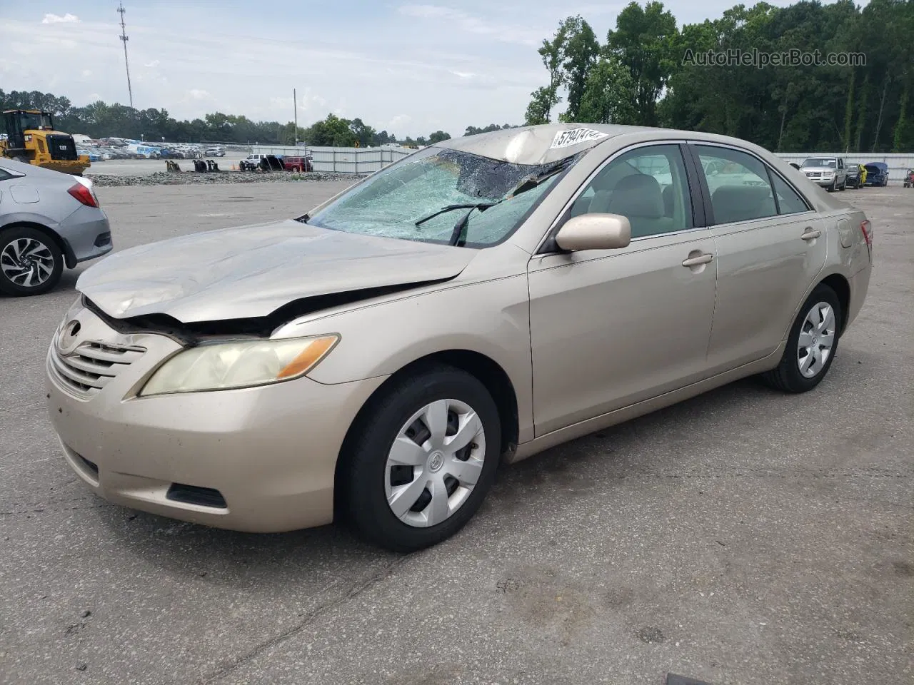 2007 Toyota Camry Ce Gold vin: 4T1BE46K07U007653