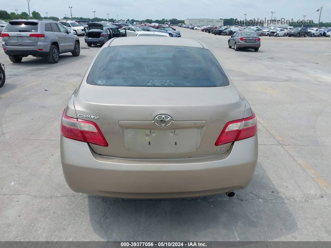 2007 Toyota Camry Le Gold vin: 4T1BE46K07U036764