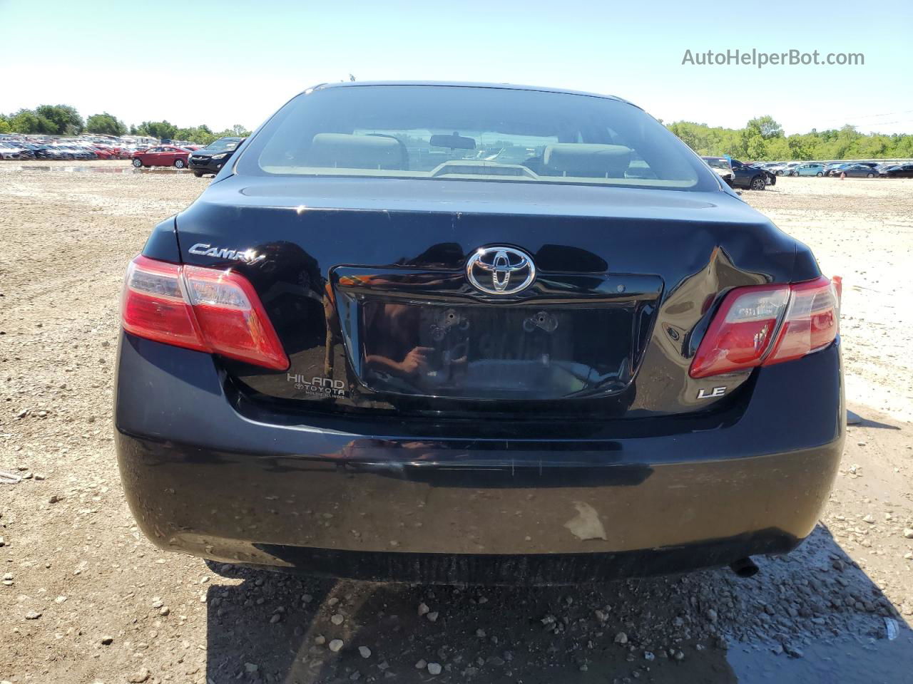 2007 Toyota Camry Ce Black vin: 4T1BE46K07U131910