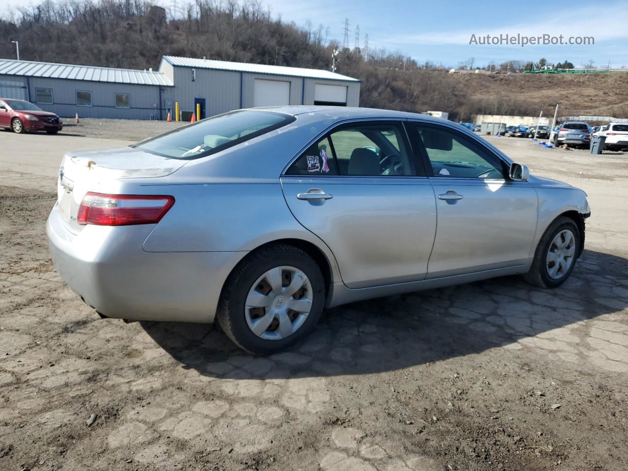 2007 Toyota Camry Ce Silver vin: 4T1BE46K07U193727