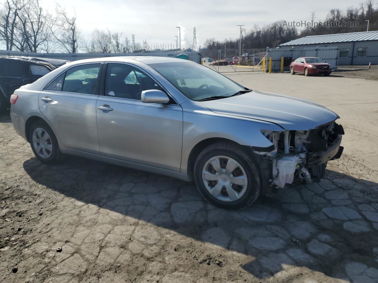 2007 Toyota Camry Ce Silver vin: 4T1BE46K07U193727