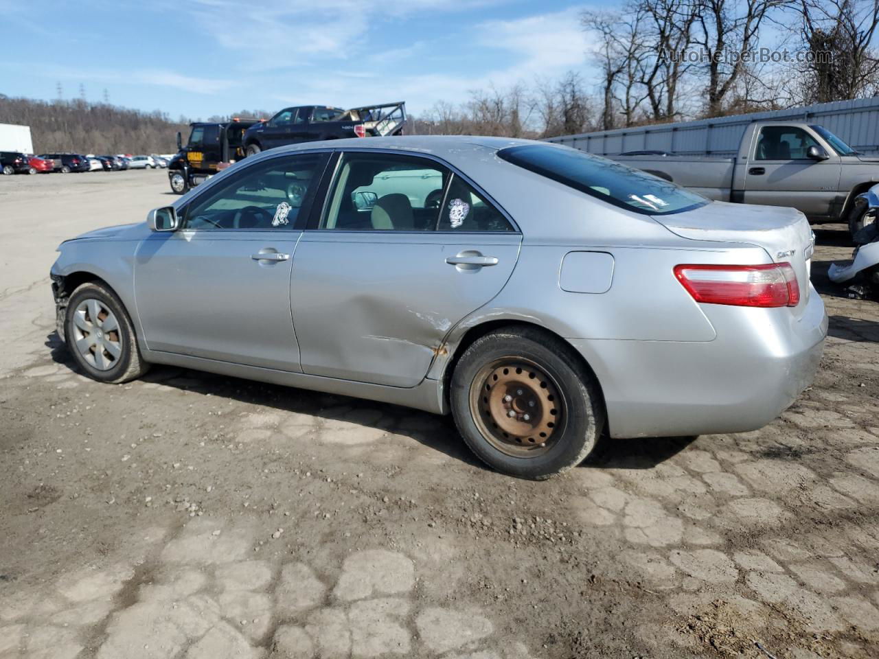 2007 Toyota Camry Ce Серебряный vin: 4T1BE46K07U193727