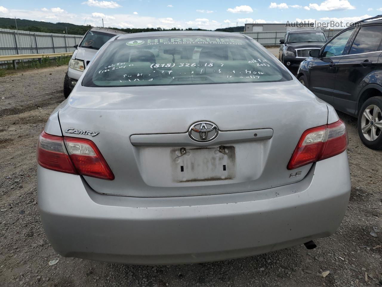 2007 Toyota Camry Ce Gray vin: 4T1BE46K07U713764