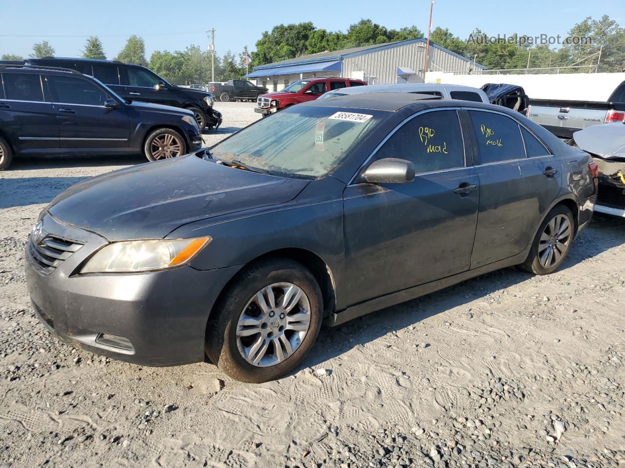 2007 Toyota Camry Ce Gray vin: 4T1BE46K07U720634