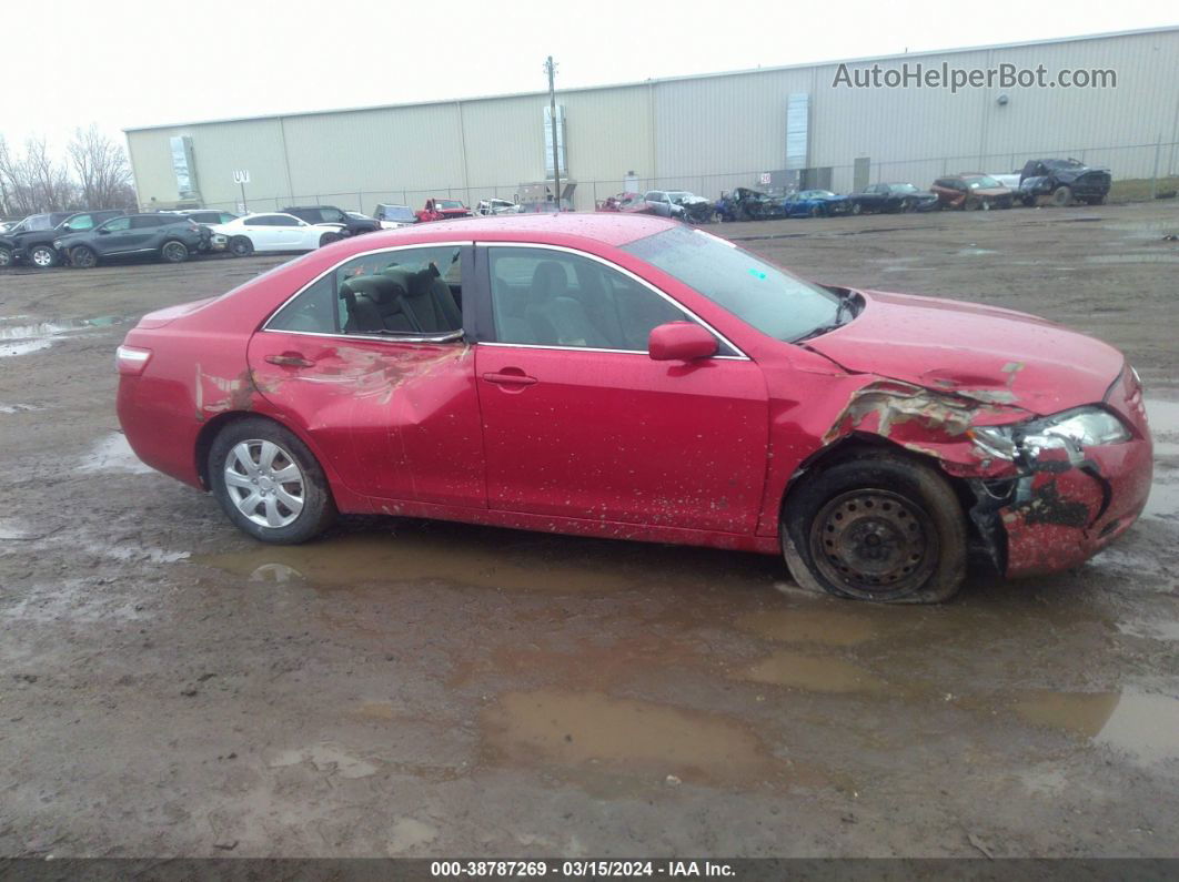 2008 Toyota Camry Le Red vin: 4T1BE46K08U201956