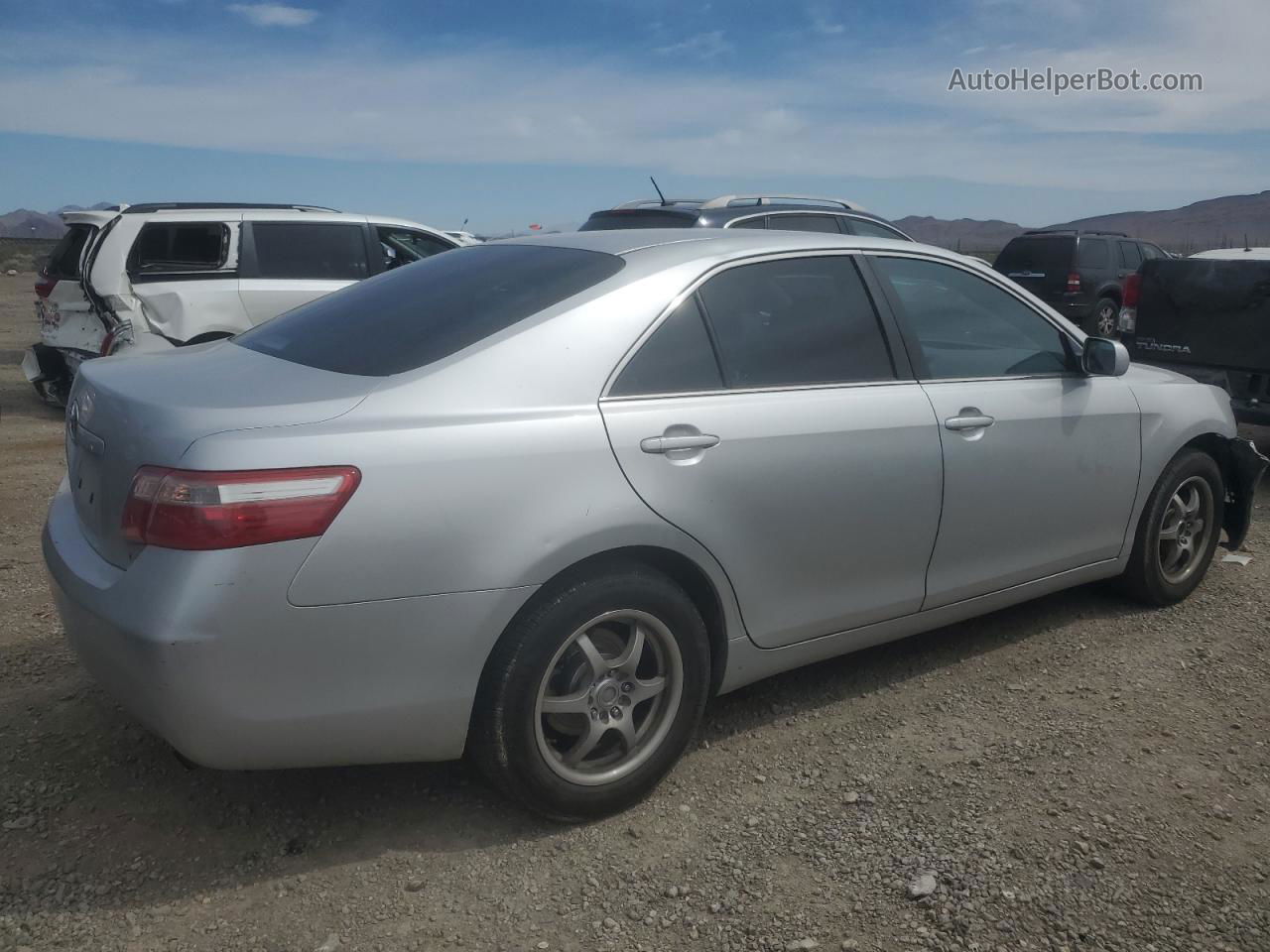 2008 Toyota Camry Ce Silver vin: 4T1BE46K08U204680