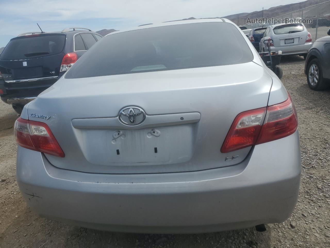 2008 Toyota Camry Ce Silver vin: 4T1BE46K08U204680