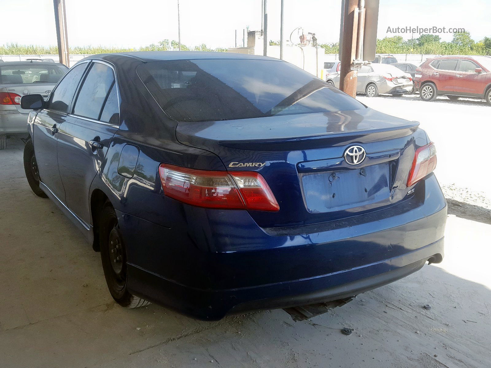 2008 Toyota Camry Ce Blue vin: 4T1BE46K08U206221