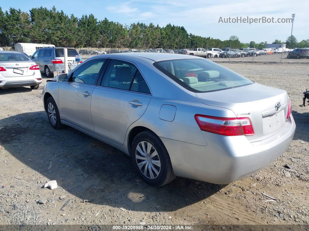 2008 Toyota Camry Le Silver vin: 4T1BE46K08U212763