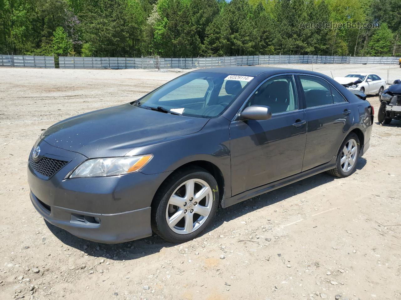 2009 Toyota Camry Base Серый vin: 4T1BE46K09U314582