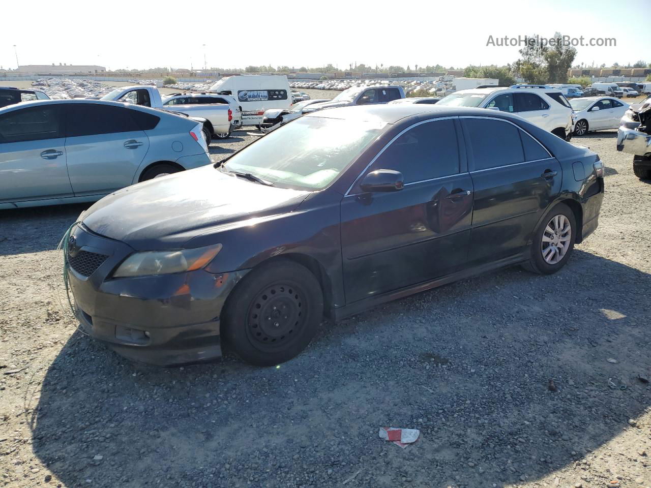 2009 Toyota Camry Base Black vin: 4T1BE46K09U325453