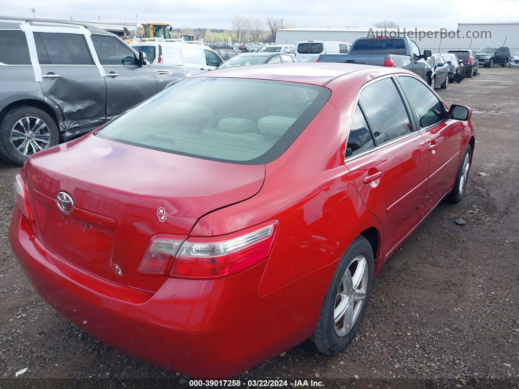 2009 Toyota Camry Le Red vin: 4T1BE46K09U331091