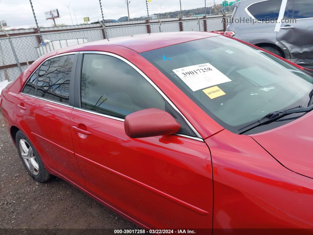 2009 Toyota Camry Le Red vin: 4T1BE46K09U331091