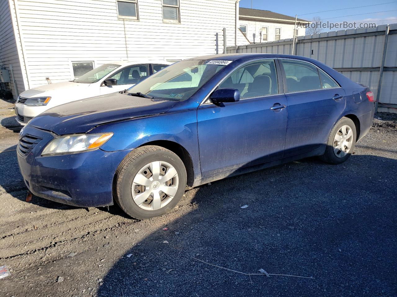 2009 Toyota Camry Base Синий vin: 4T1BE46K09U344567