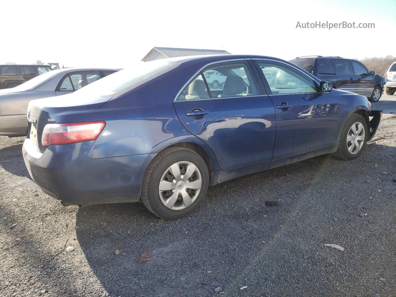 2009 Toyota Camry Base Синий vin: 4T1BE46K09U344567