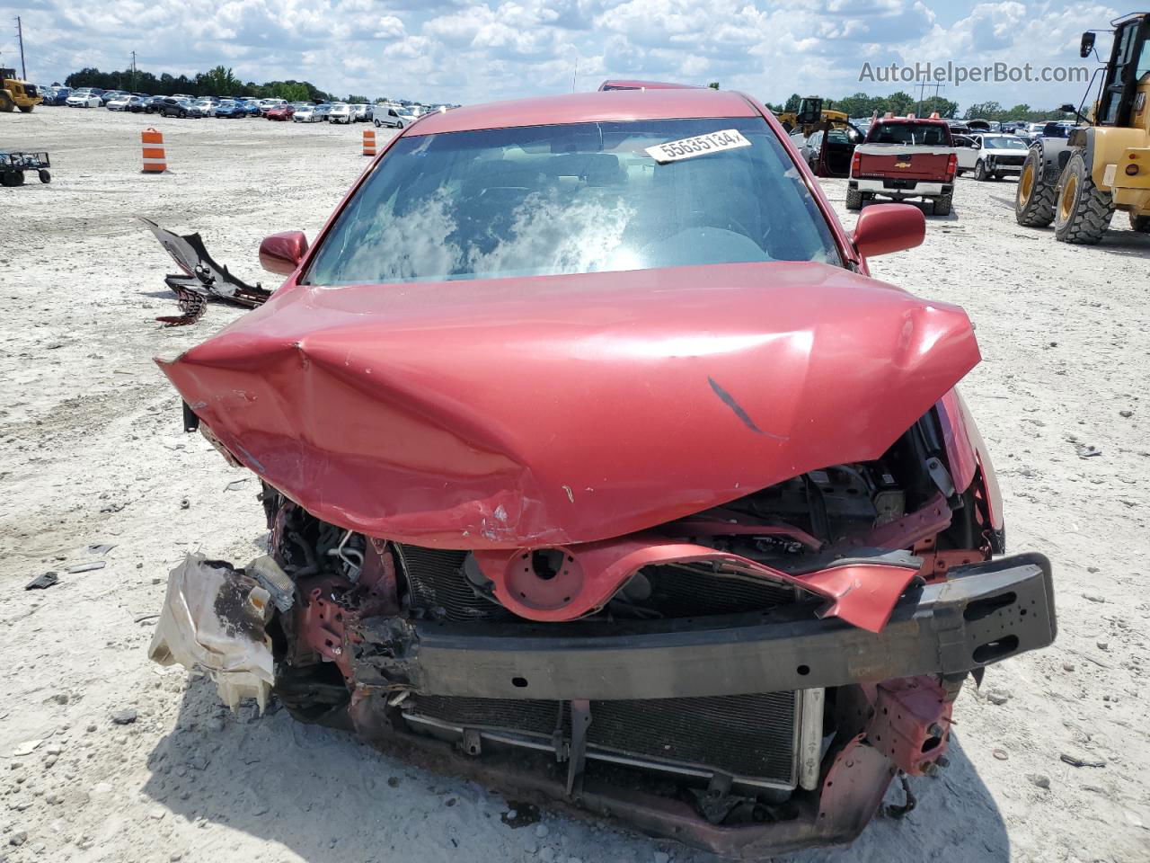 2009 Toyota Camry Base Red vin: 4T1BE46K09U344570