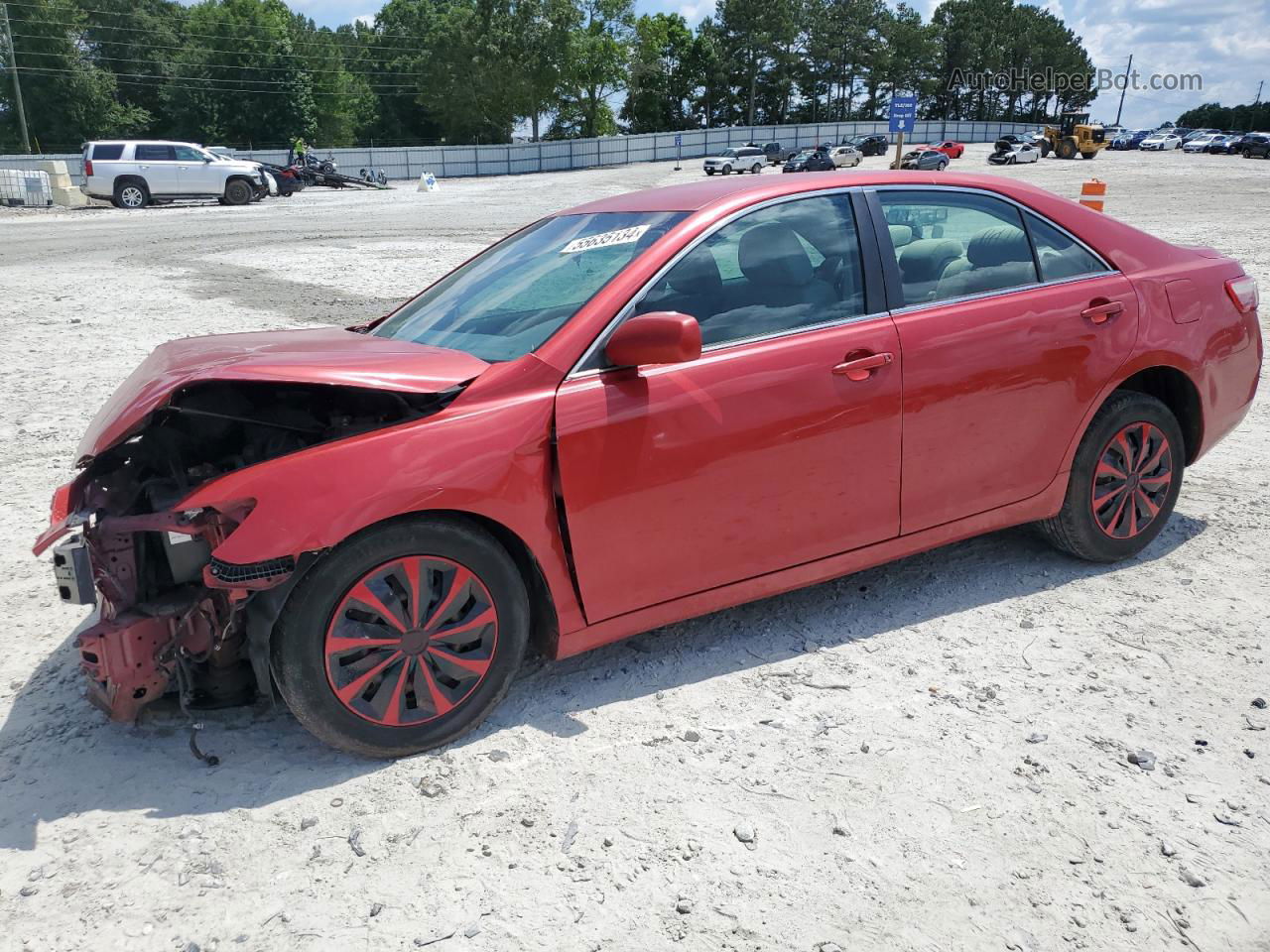 2009 Toyota Camry Base Red vin: 4T1BE46K09U344570