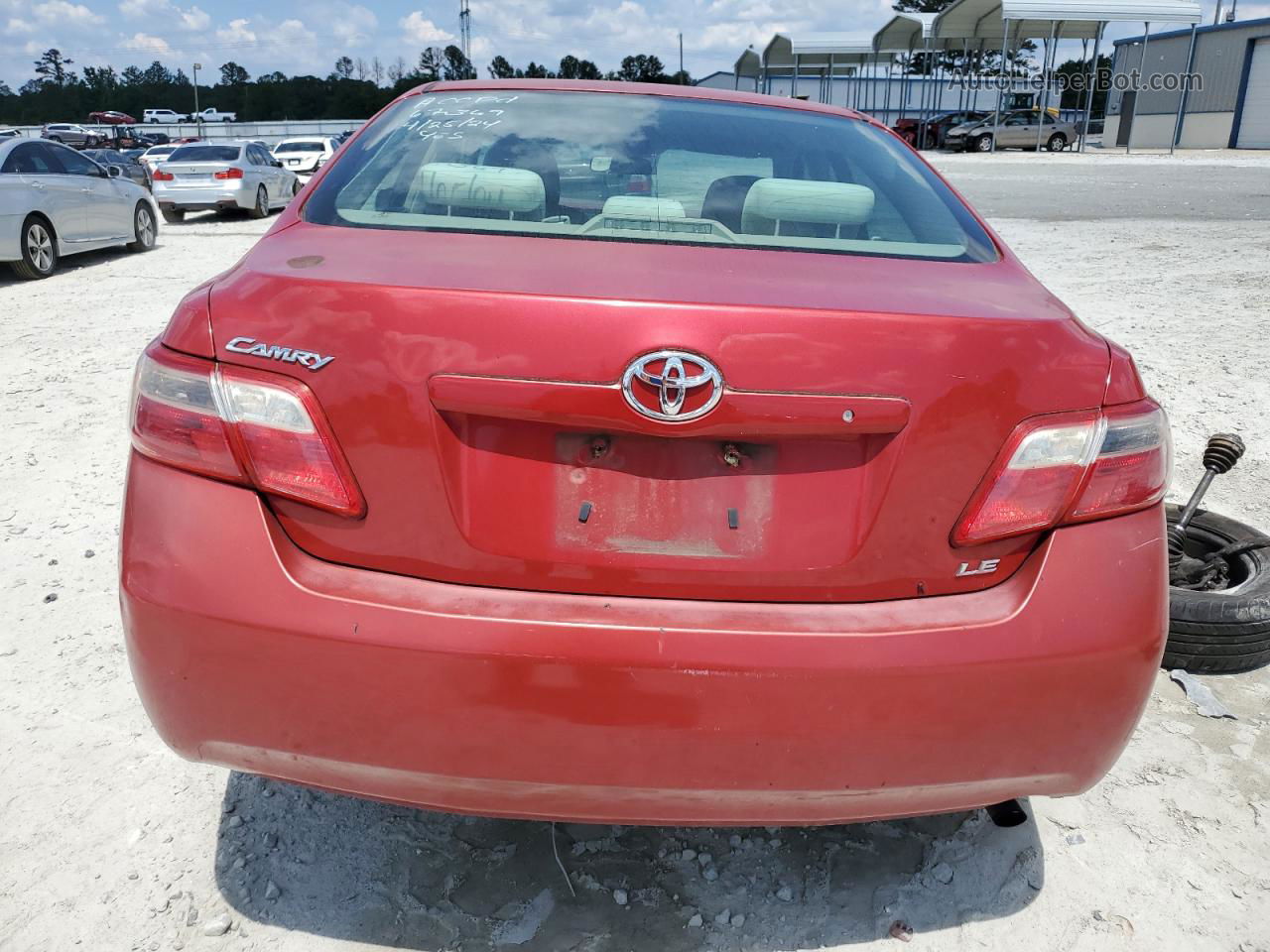 2009 Toyota Camry Base Red vin: 4T1BE46K09U344570