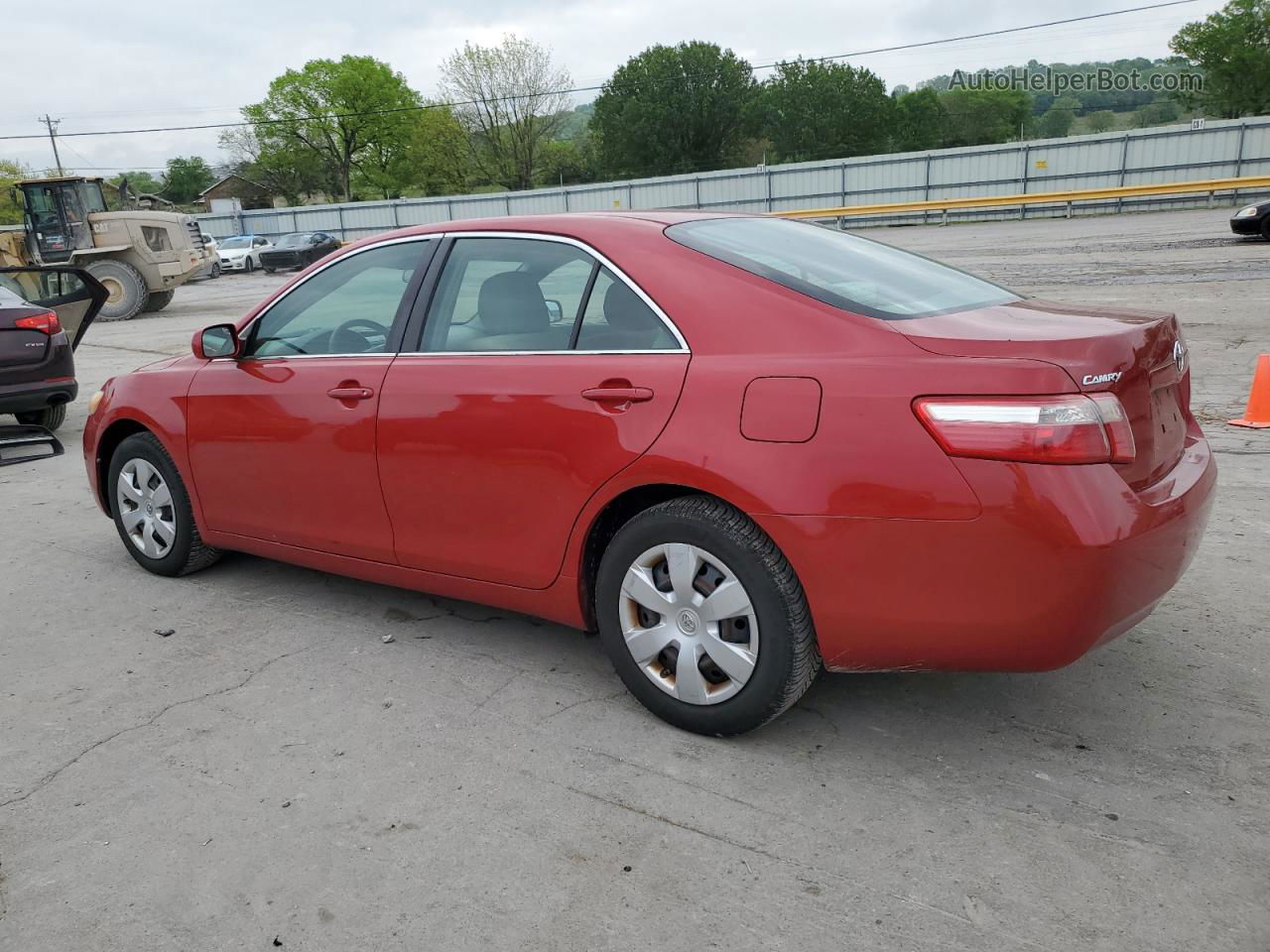 2009 Toyota Camry Base Red vin: 4T1BE46K09U381053