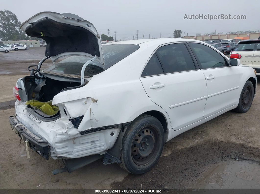 2009 Toyota Camry Le White vin: 4T1BE46K09U825645