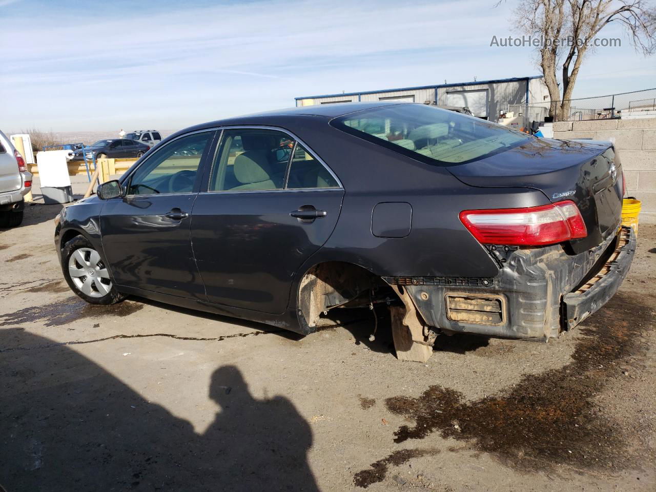 2009 Toyota Camry Base Серый vin: 4T1BE46K09U826035