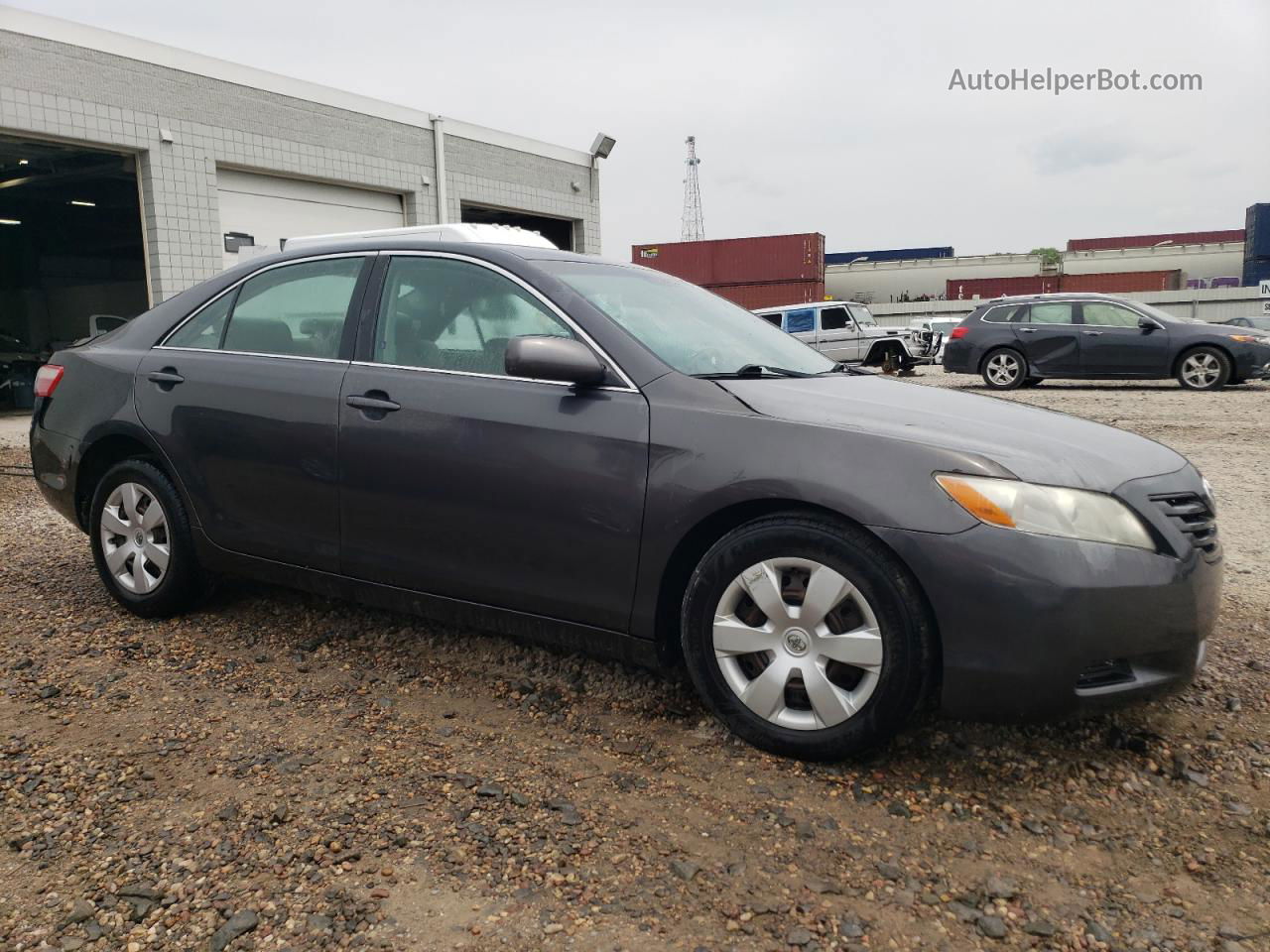 2009 Toyota Camry Base Серый vin: 4T1BE46K09U833342