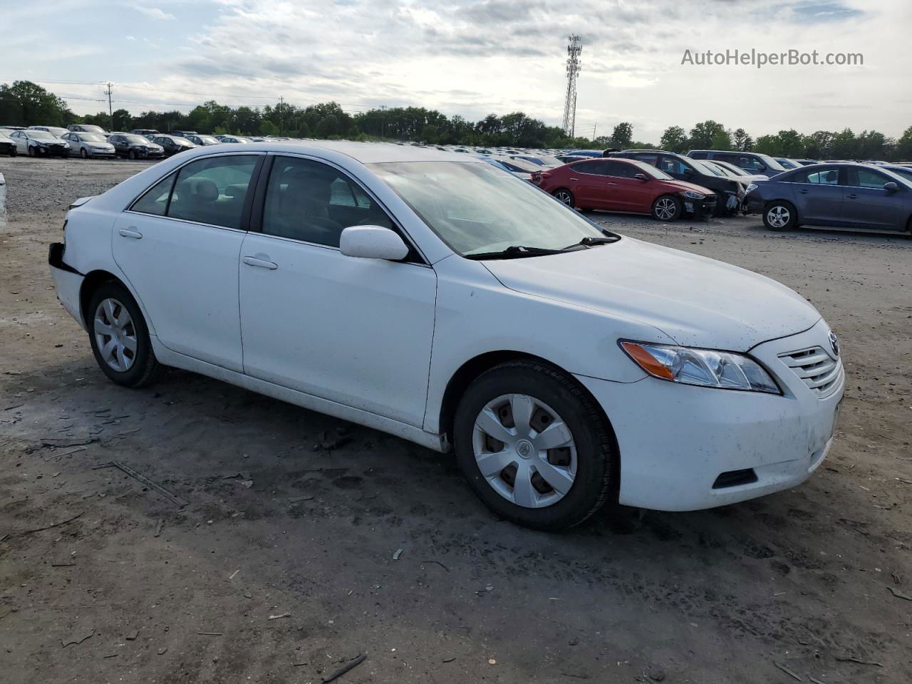 2009 Toyota Camry Base White vin: 4T1BE46K09U845412