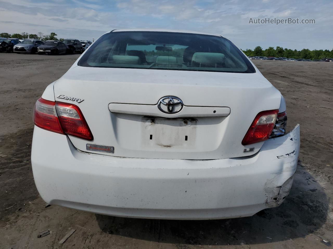 2009 Toyota Camry Base White vin: 4T1BE46K09U845412