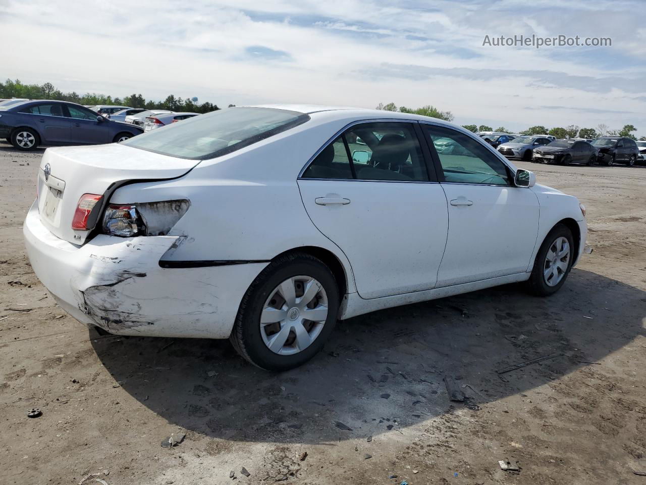 2009 Toyota Camry Base White vin: 4T1BE46K09U845412