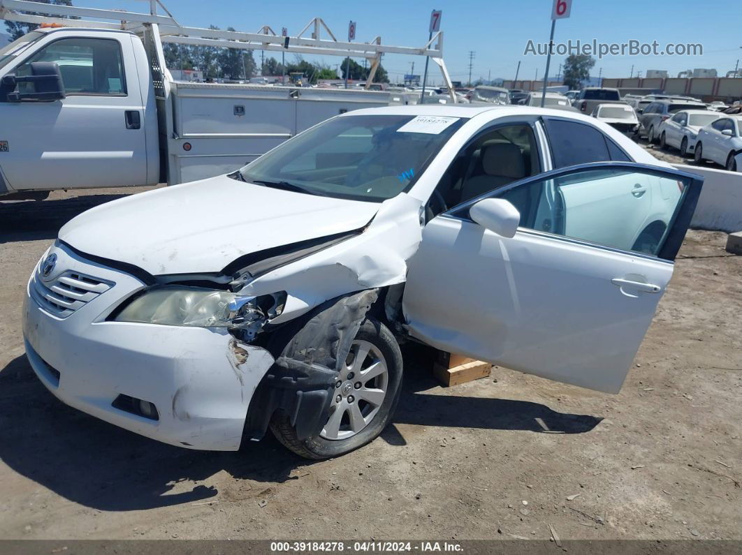 2009 Toyota Camry Xle White vin: 4T1BE46K09U849489