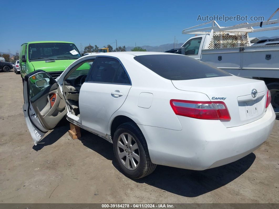 2009 Toyota Camry Xle White vin: 4T1BE46K09U849489