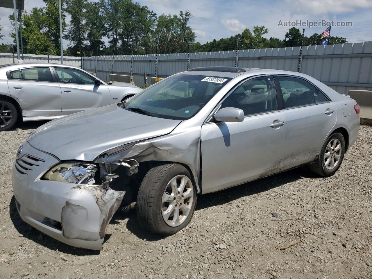 2009 Toyota Camry Base Silver vin: 4T1BE46K09U882105