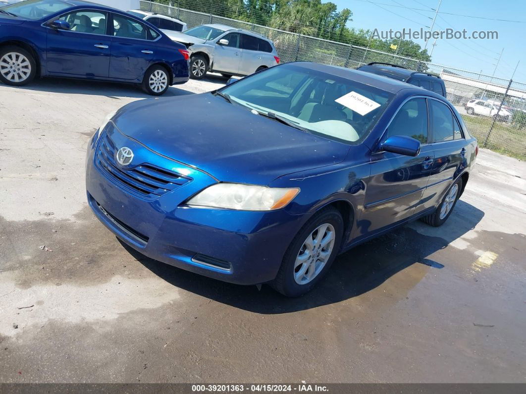 2007 Toyota Camry Le Blue vin: 4T1BE46K17U022081