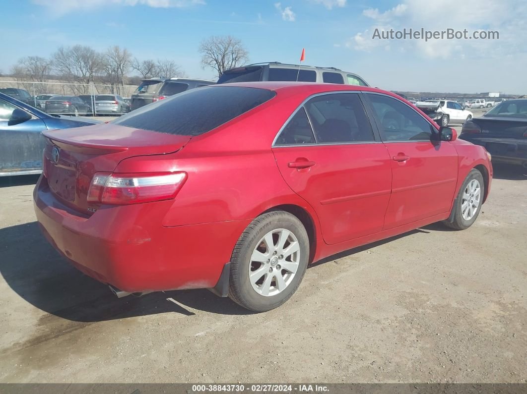 2007 Toyota Camry Ce/le/xle/se Red vin: 4T1BE46K17U031783