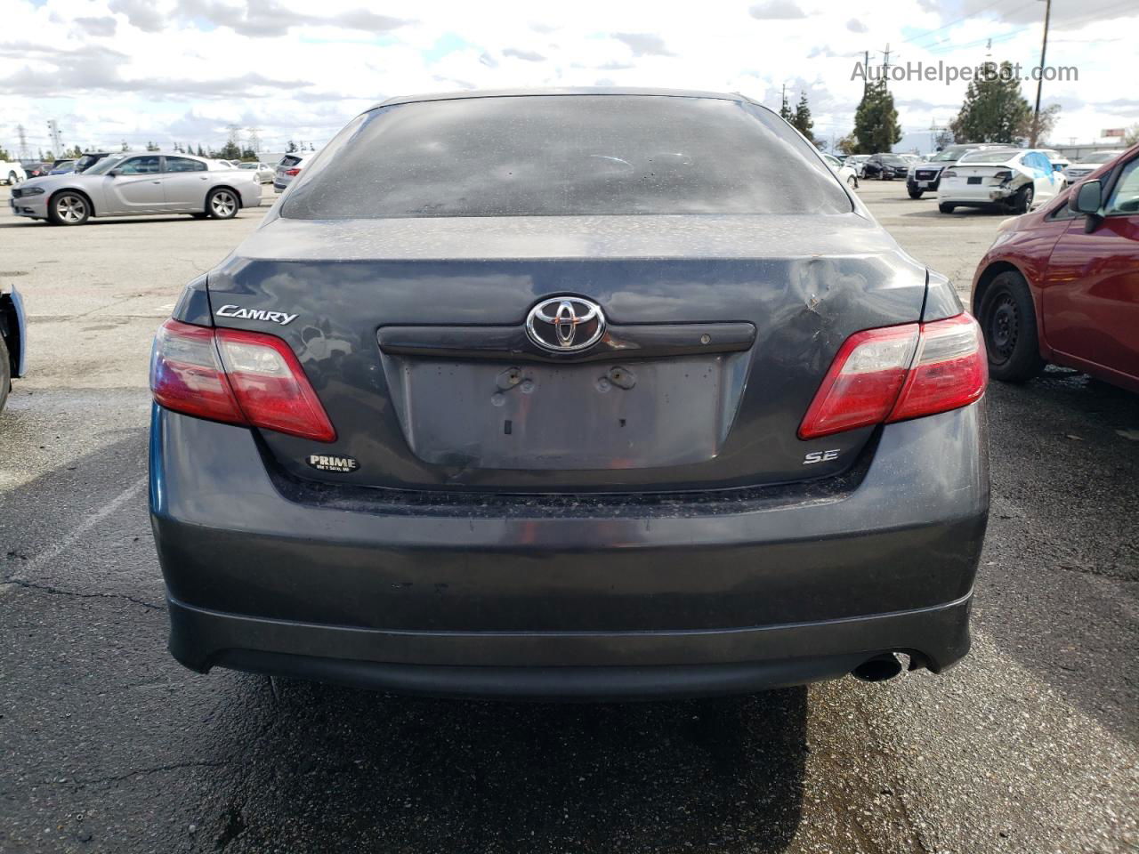 2007 Toyota Camry Ce Gray vin: 4T1BE46K17U055209