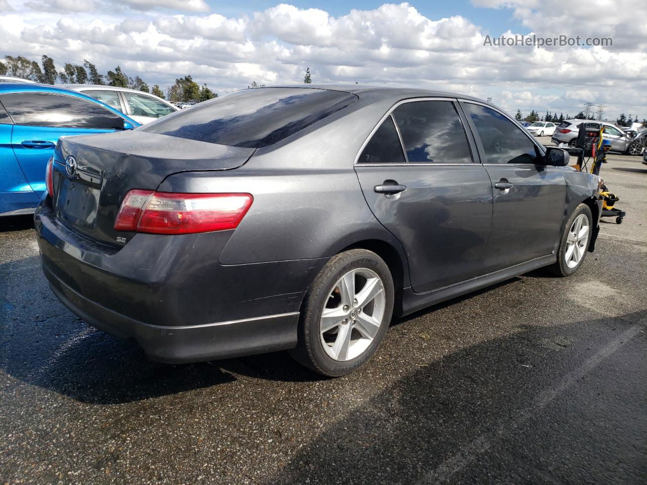 2007 Toyota Camry Ce Gray vin: 4T1BE46K17U055209