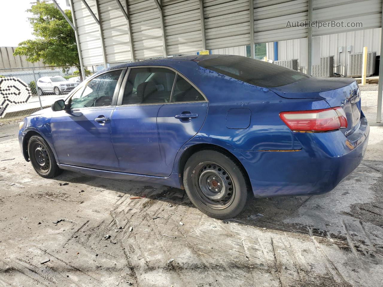 2007 Toyota Camry Ce Blue vin: 4T1BE46K17U158131