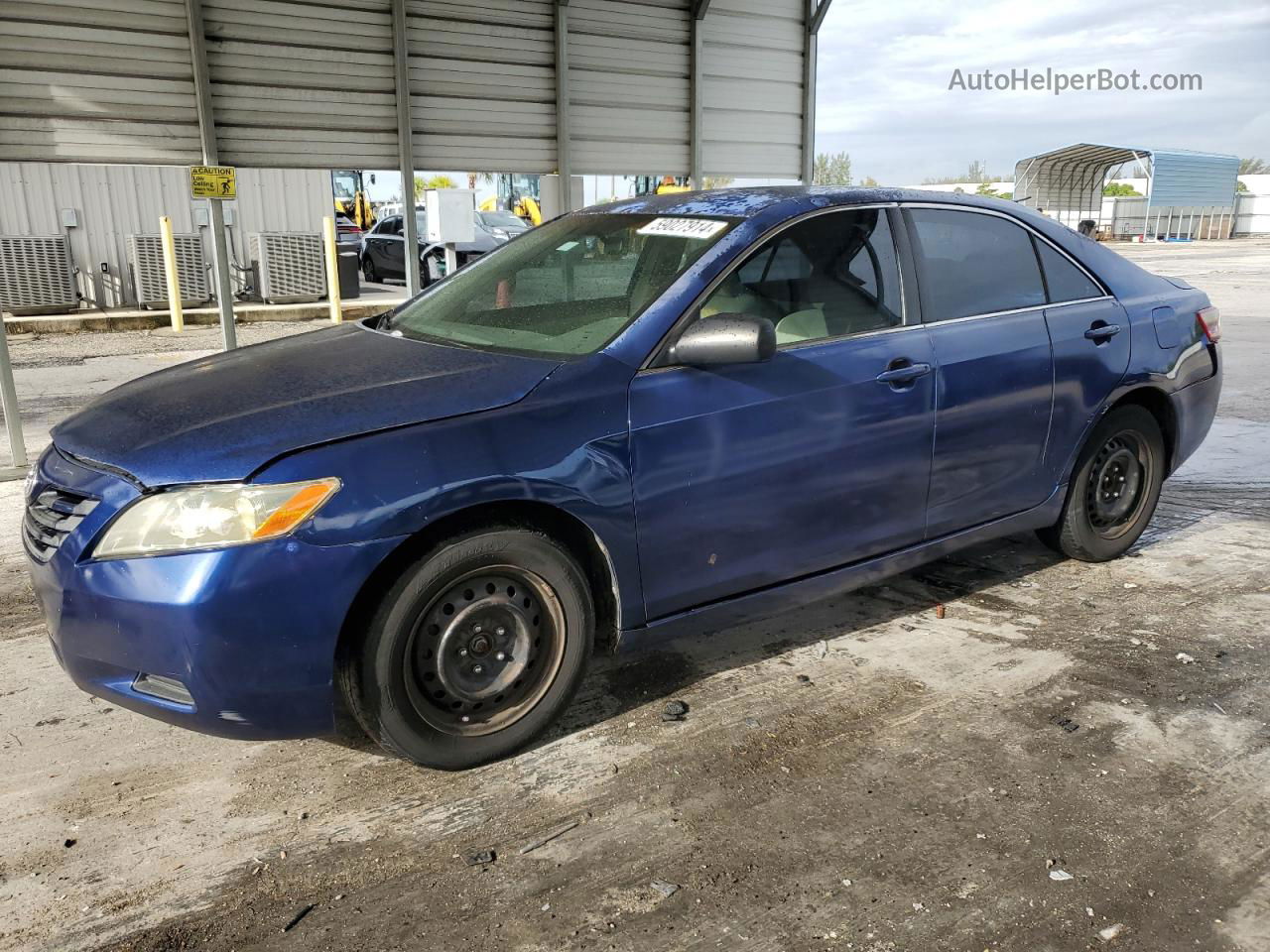 2007 Toyota Camry Ce Blue vin: 4T1BE46K17U158131