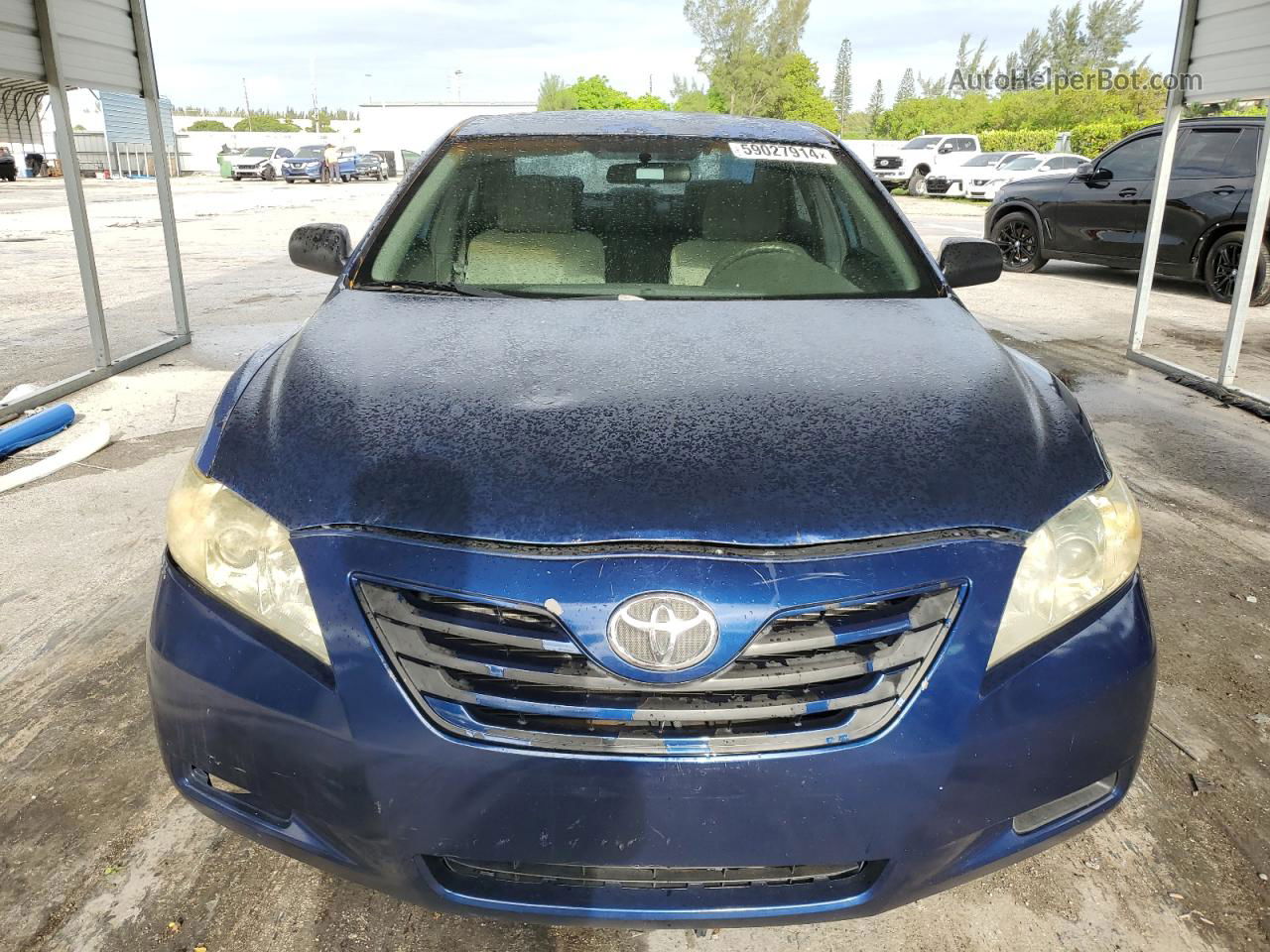 2007 Toyota Camry Ce Blue vin: 4T1BE46K17U158131