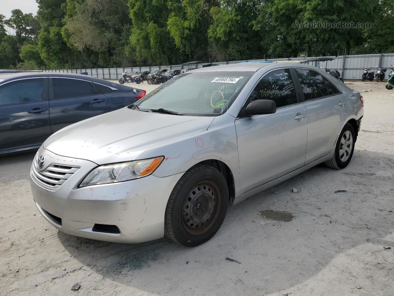 2007 Toyota Camry Ce Gray vin: 4T1BE46K17U636337