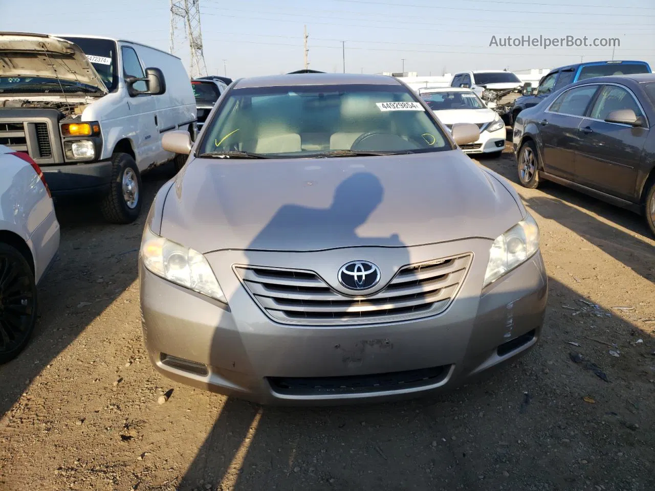 2007 Toyota Camry Ce Желто-коричневый vin: 4T1BE46K17U663747