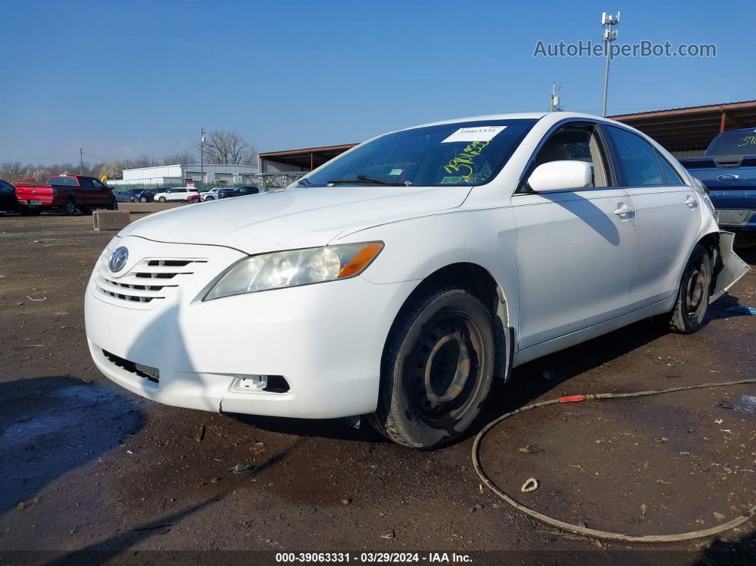 2007 Toyota Camry Le White vin: 4T1BE46K17U665532