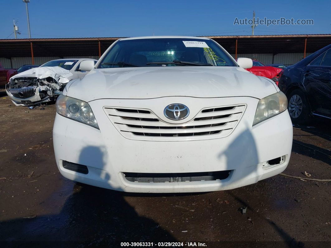 2007 Toyota Camry Le White vin: 4T1BE46K17U665532