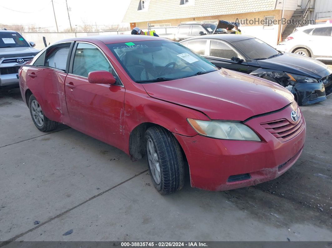 2008 Toyota Camry Le Red vin: 4T1BE46K18U238000